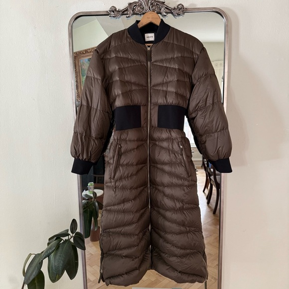 Khaite Down Long Coat - Picture 1 of 9
